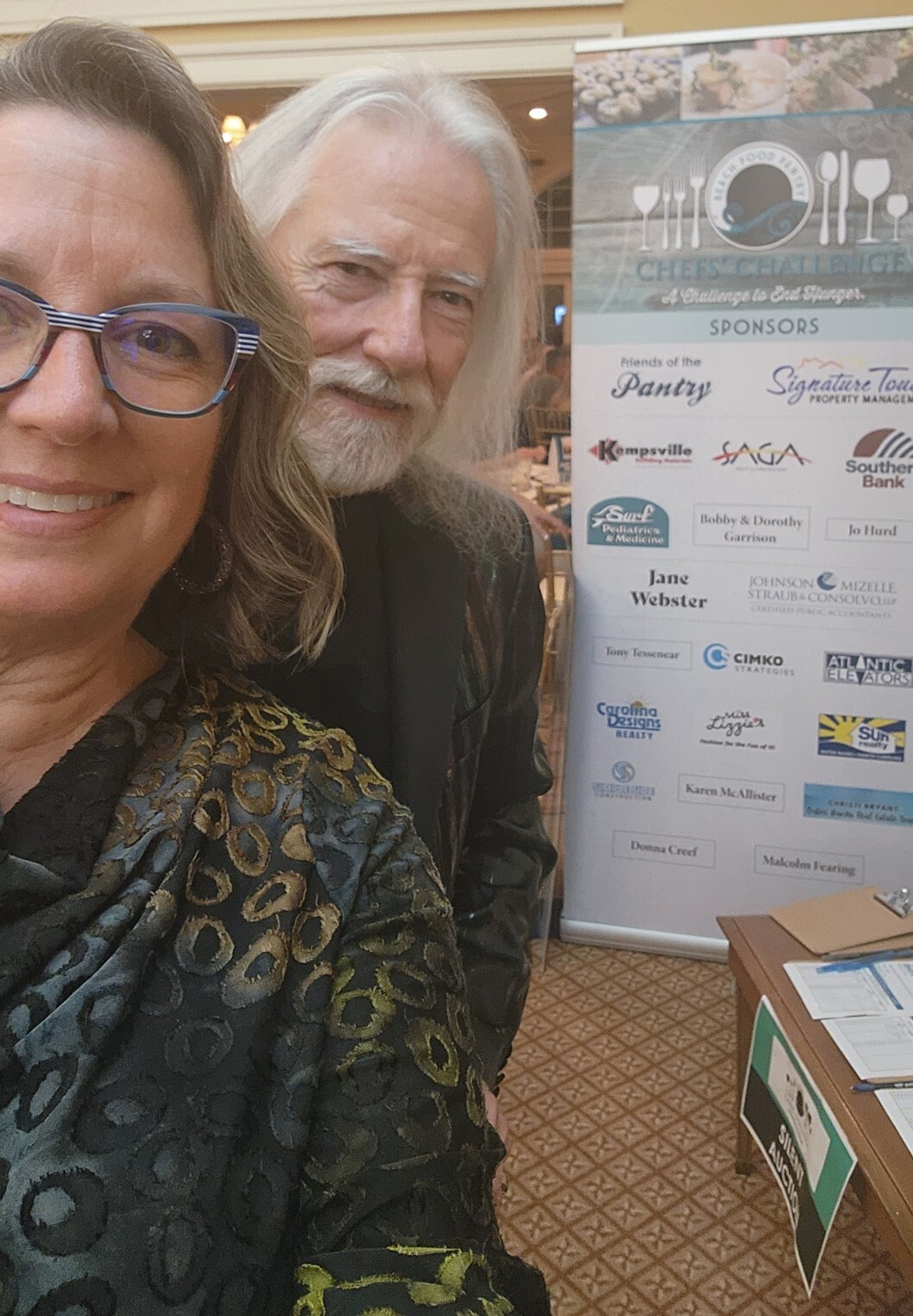 Beach Food Pantry Chefs Challenge Beth and Jim